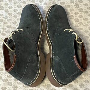 Kenneth Cole Reaction Mens Desert Sun Blue Suede Chukkas